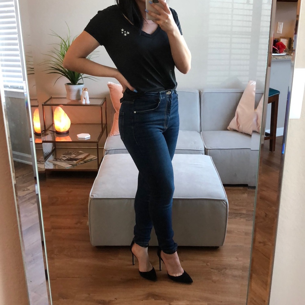 LA Hearts Black Tee